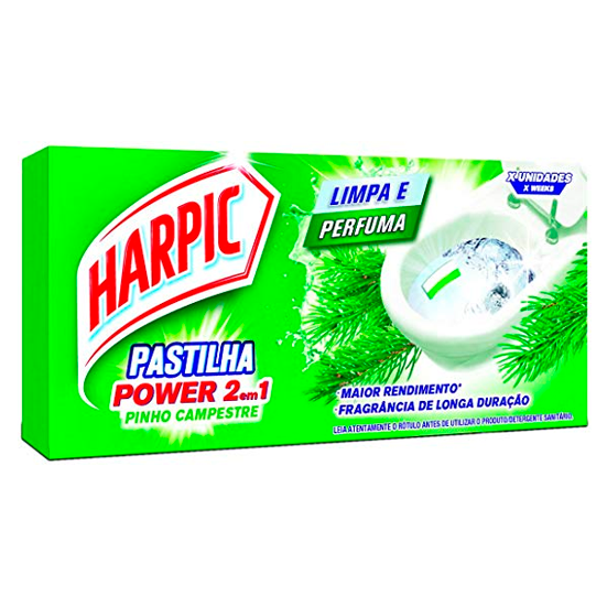 Pastilha Adesiva Harpic